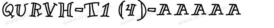 QURVH-T1 (4)字体转换
